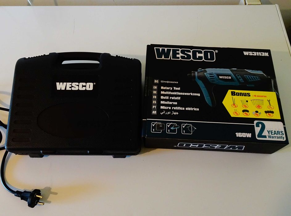 Шлифовалка Wesco с гъвкав вал,удължител.
