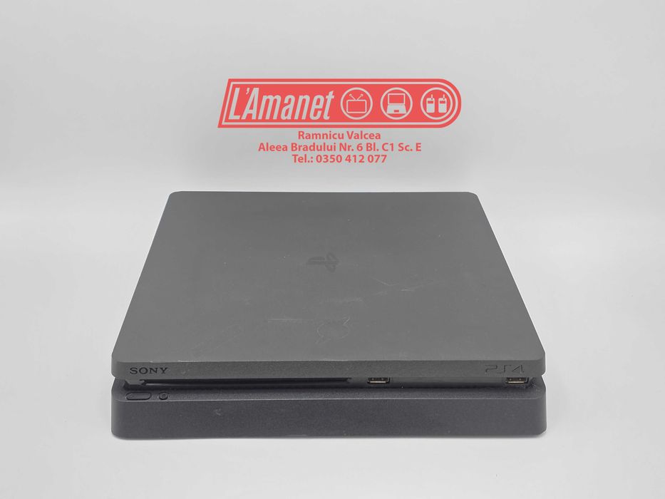 Consola Gaming PlayStation 4 Slim 1TB 1 Maneta 3 Jocuri Stare Buna