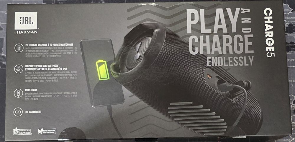 Портативна колонка JBL charge 5