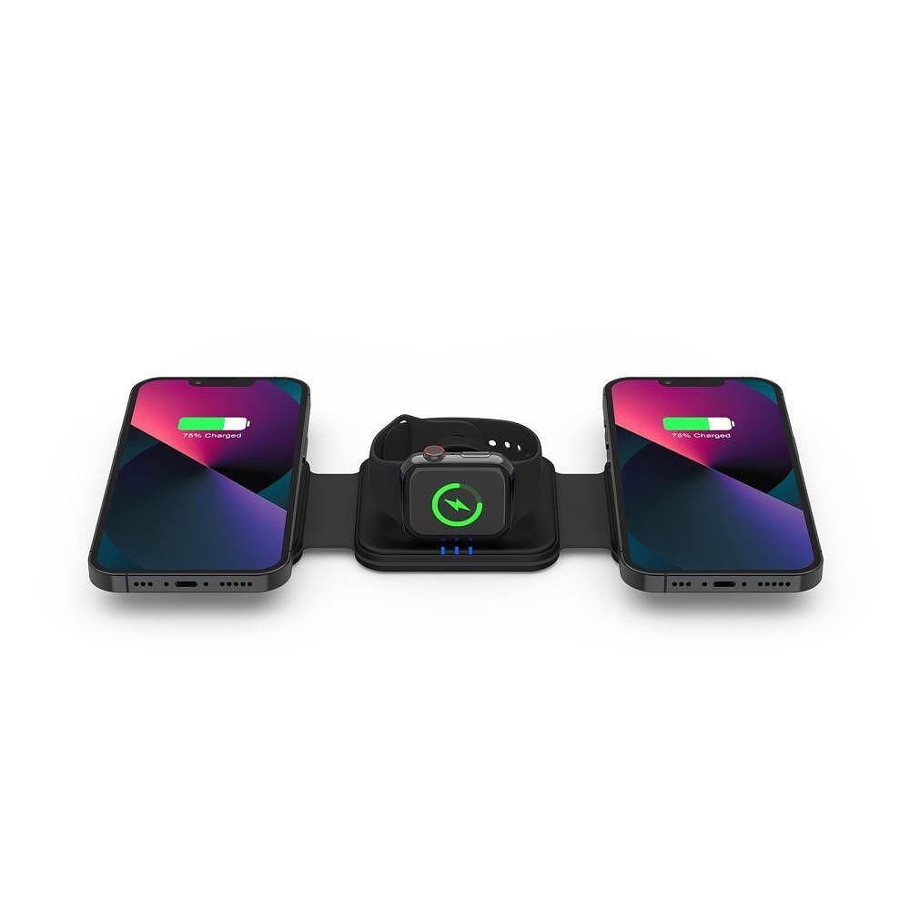 Безжично зарядно устройство tech-protect qi15w-a24 3in1 magnetic magsa