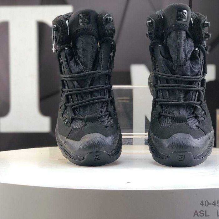 Зимние мужские теплые ботинки salomon type
