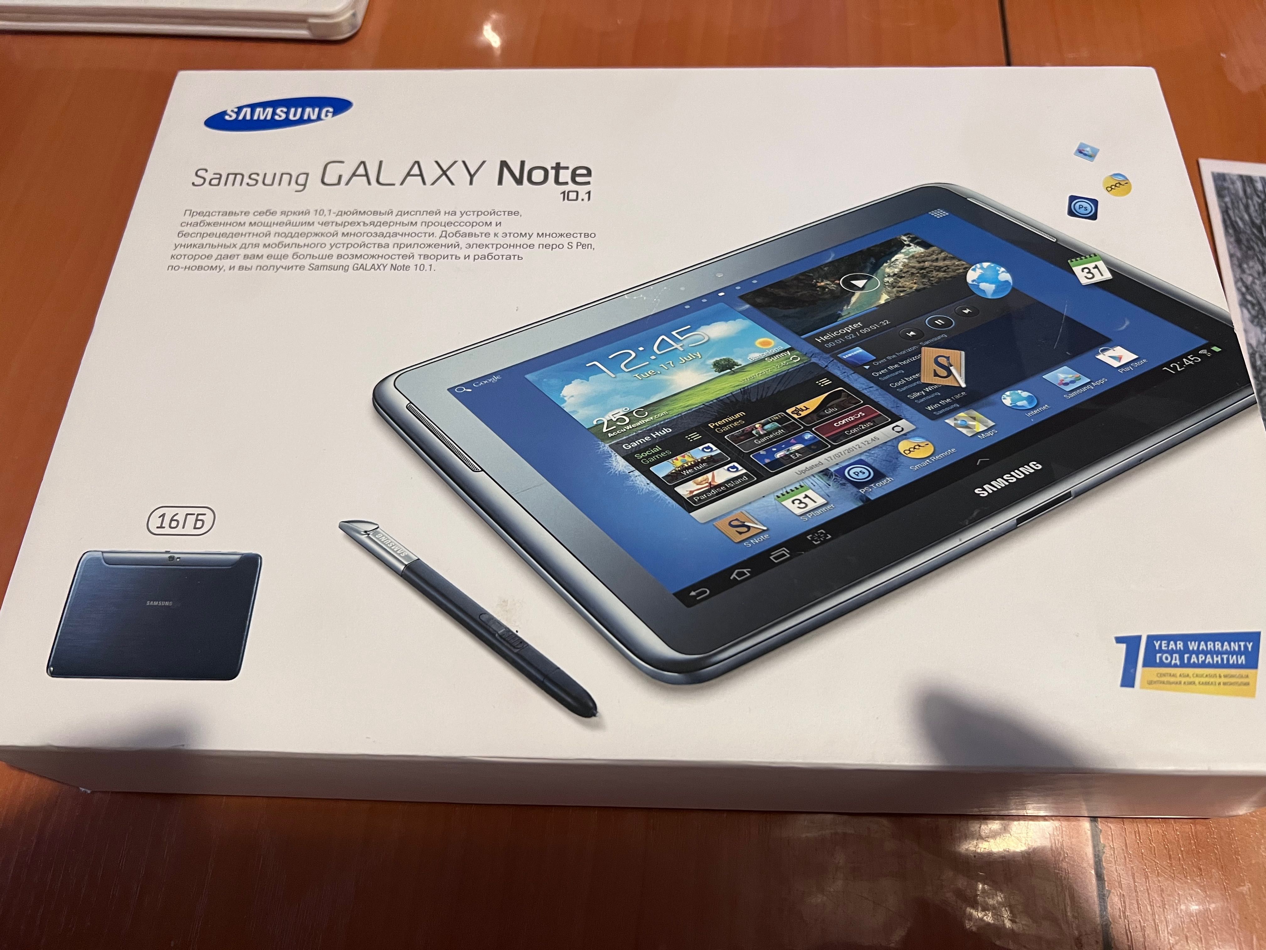 Продается свой планшет Samsung Galaxy Note 10.1