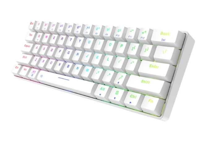 Клавиатура Dareu EK861 белый