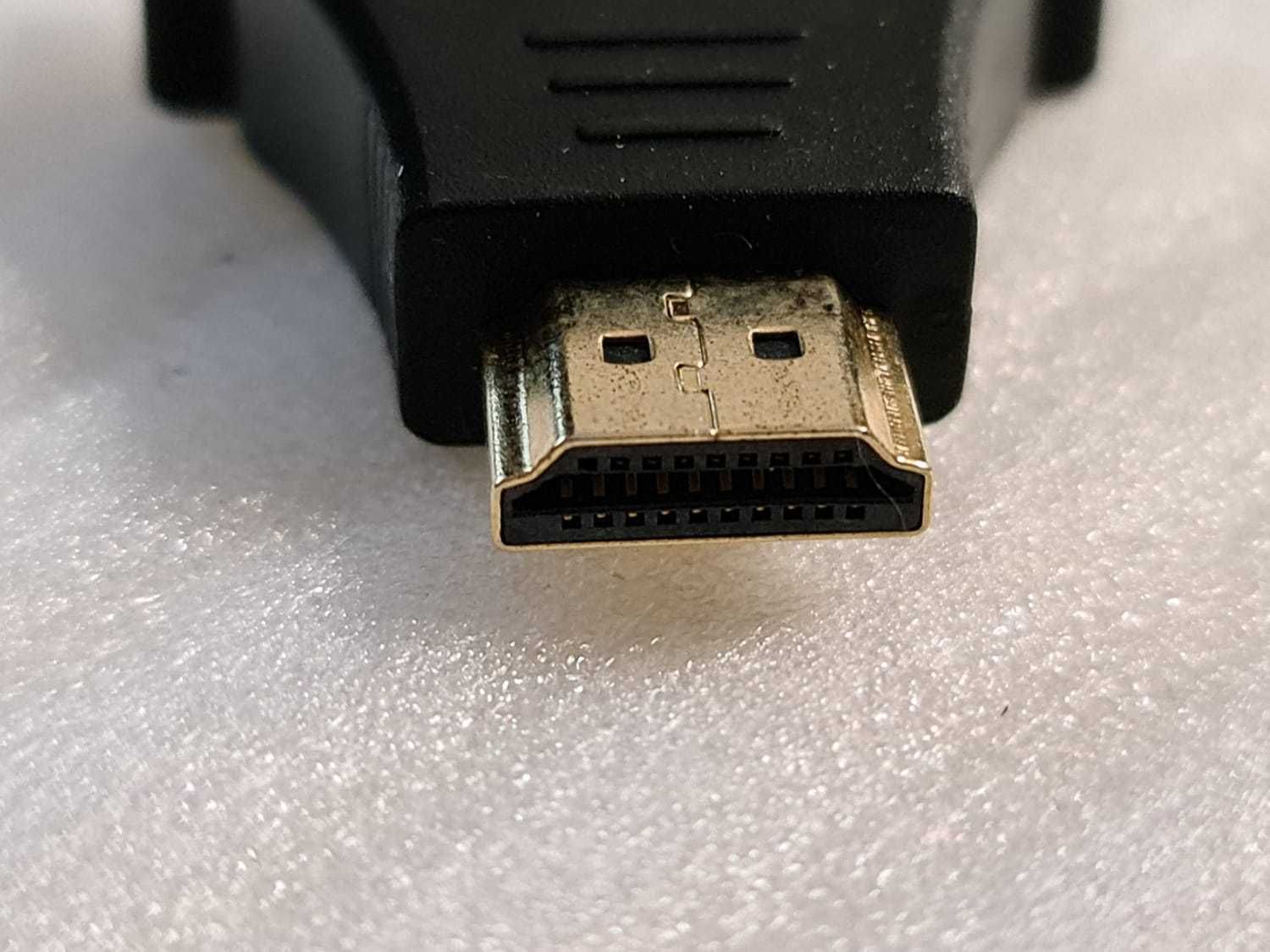 Adaptor PC DVI la HDMI to DVI Audio Adapter Bi-Directional - poze