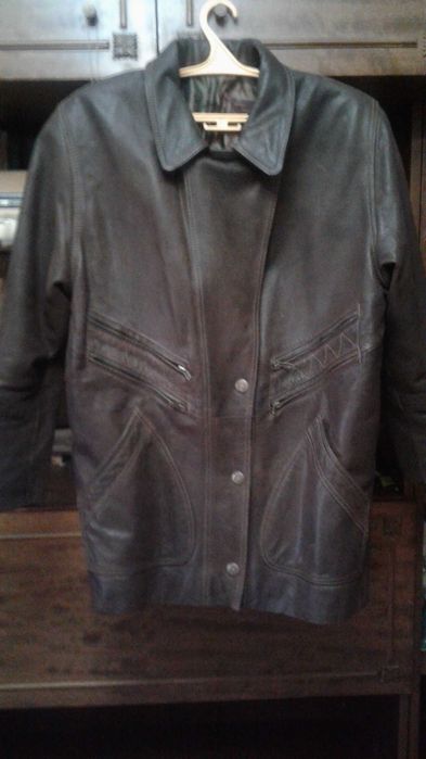 Куртка кожаная мужская