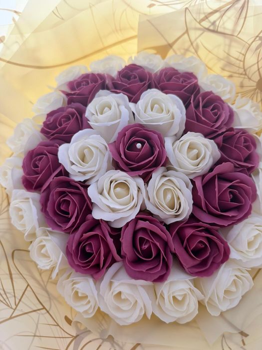 Vand buchet trandafiri de sapun