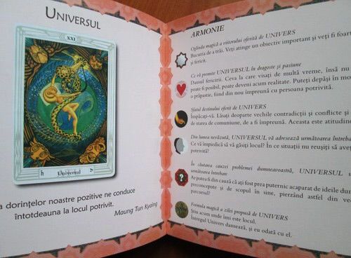 RAR Manual complex invatare TAROT,carte oracol,ilustratii color,ed lim