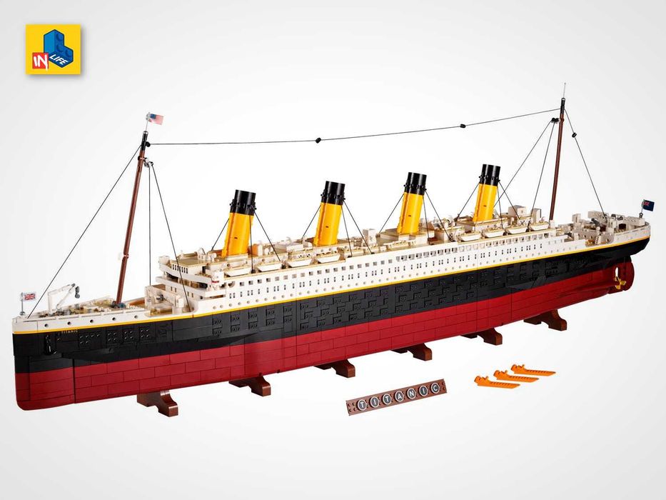NOU REPLICA Titanic lego 10294 9090 piese