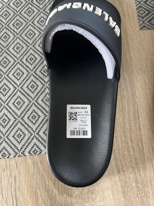 Papuci/slapi Balenciaga Premium