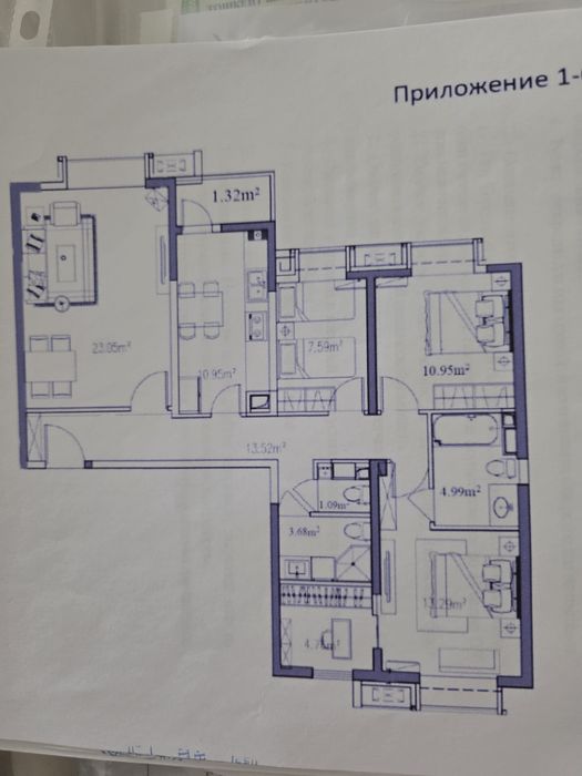 Yunusobod, Chinobod, Hightown, 95 (110) кв м., 16 этаж + парковочное м