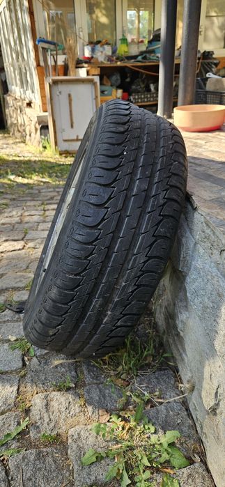 Гуми Kleber 185/60R14, летни 4 броя, комплект с алуминиеви Ford джанти