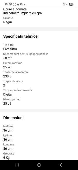 Umidificator Boneco 2055D