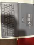 Husa Cu Tastatura Samsung Galaxy Tab A7, Book Cover Bluetooth, Gri