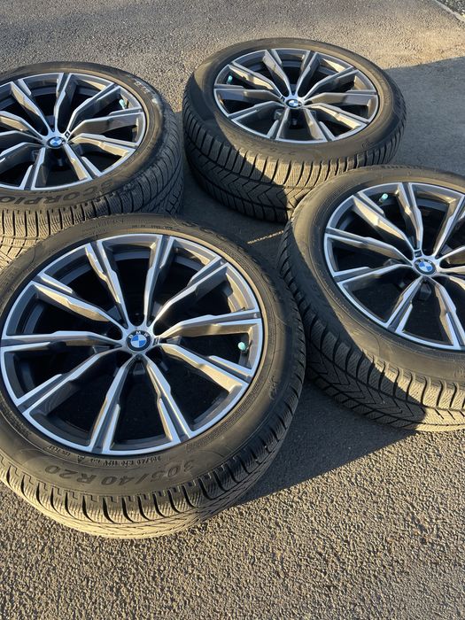 Roti BMW Originale X5 X6 X7 R20 gume IARNA Run-Flat ca noi 2023 / 33