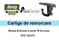 Carlig remorcare Jeep Compass - Omologat RAR si EU - 5 ani Garantie