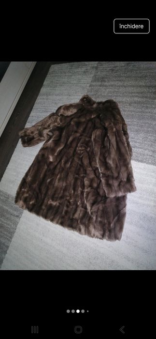 Haină de blană artificială