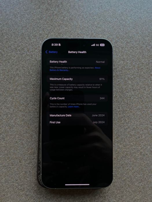 iPhone 15 Pro Max 256gb с гаранция