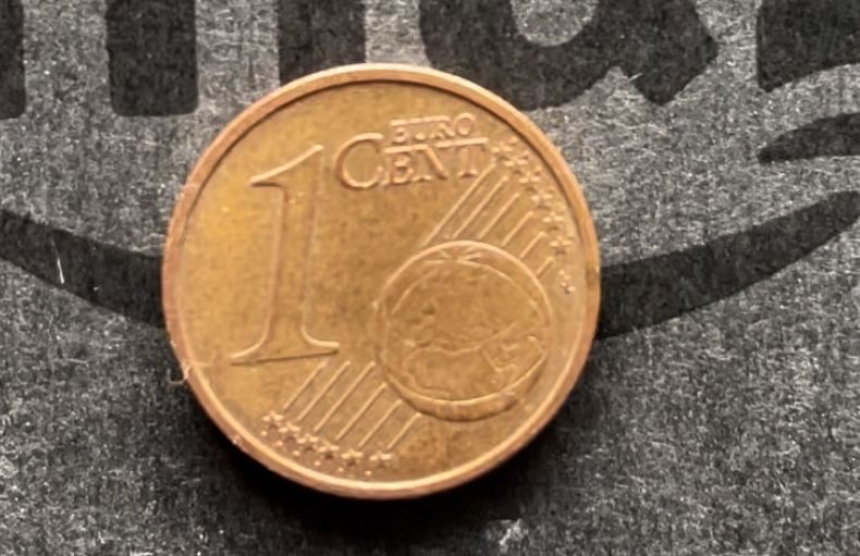 Monede 1 euro cent Italia - Franța