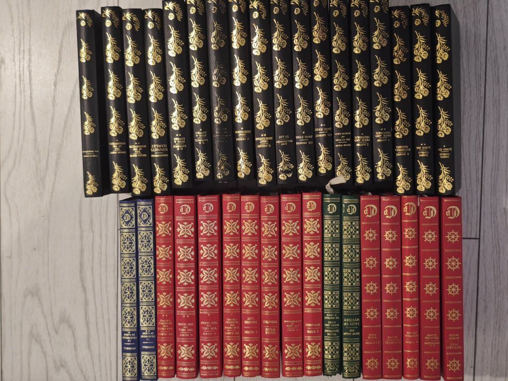 Colecție Mari clasici, Engleza, Prietenii Cartii, Cartonate, 39 vol, L