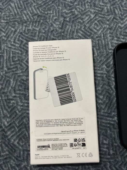 Iphone 15 FineWoven case