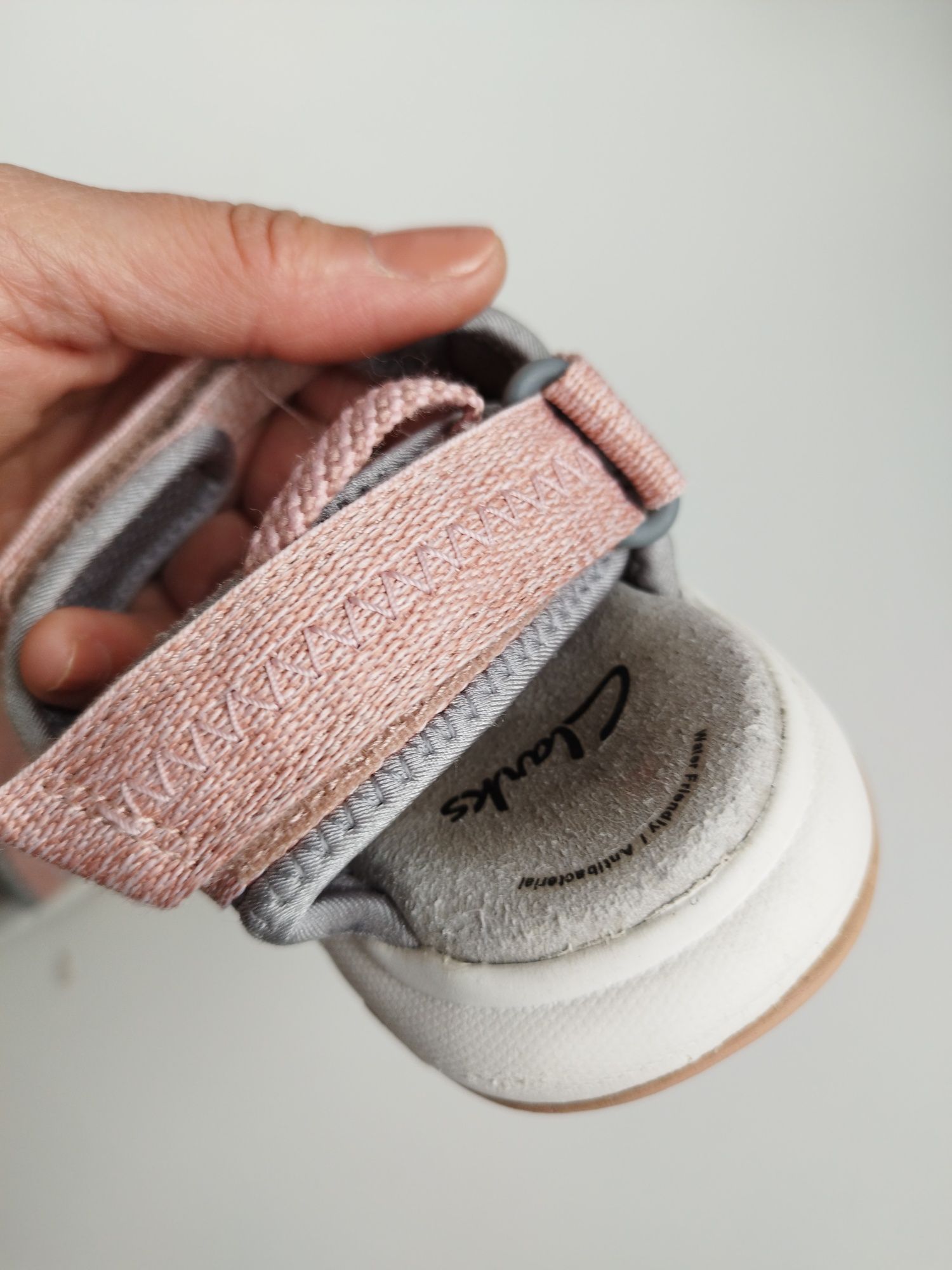 Сандали clarks, сандали велкро, розови сандали, спортни сандали 29