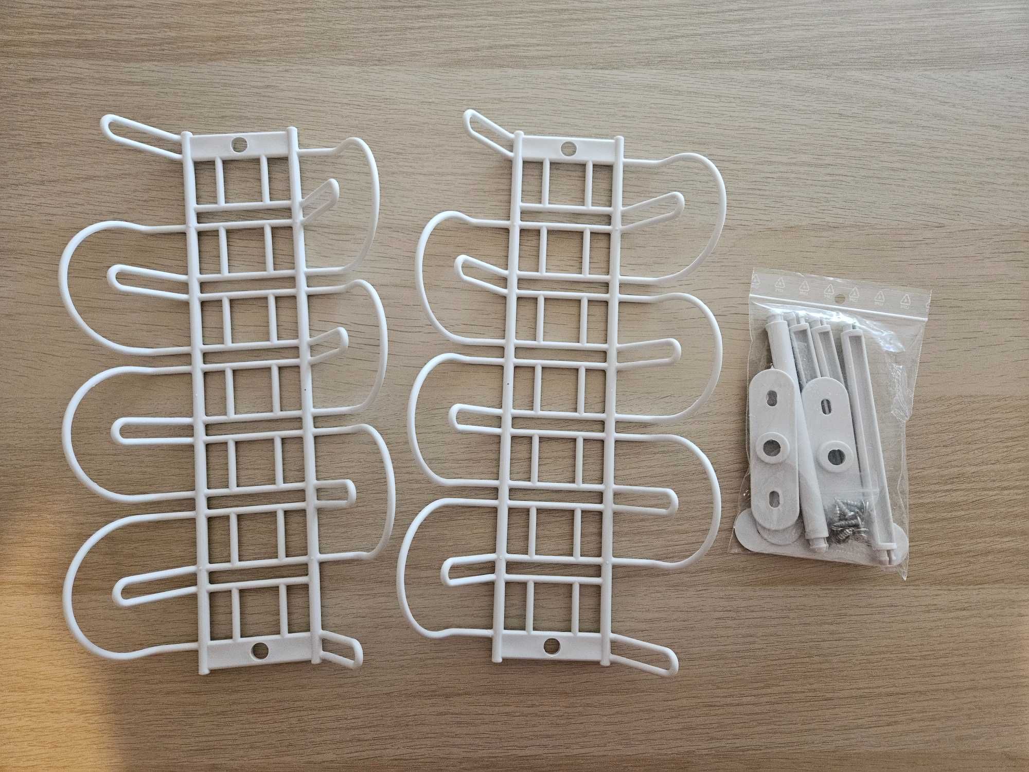 Vand organizator cabluri din plastic de montat sub birou