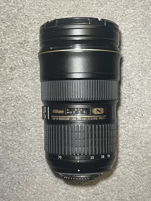 Obiectiv 24-70 nikon dslr f2.8