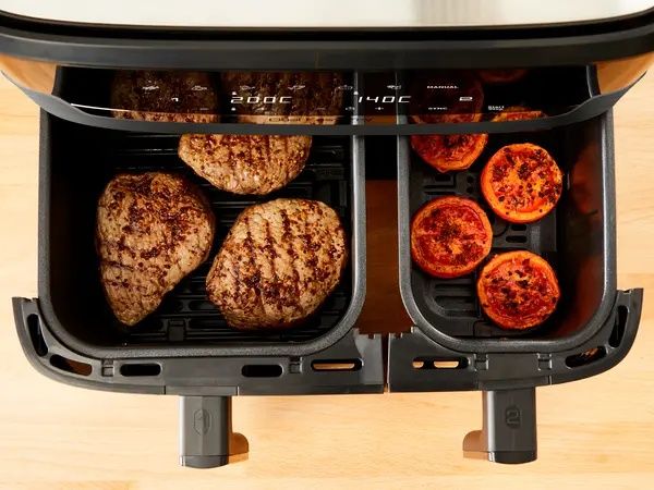 Friteuza cu aer cald Tefal Easy Fry&Grill EY905B10, 8.3 litri, 8 progr