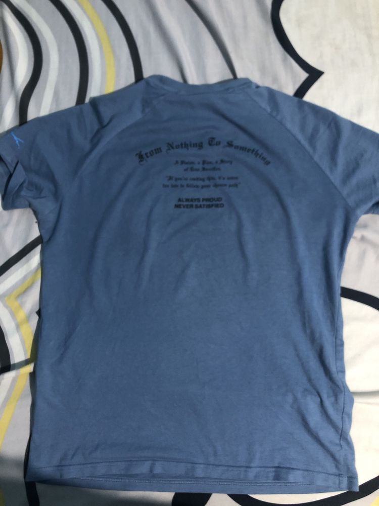 tricou hoodrich albastru