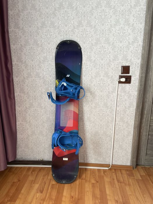 Placa snowboard1 42 cm  k2 cu legaturi