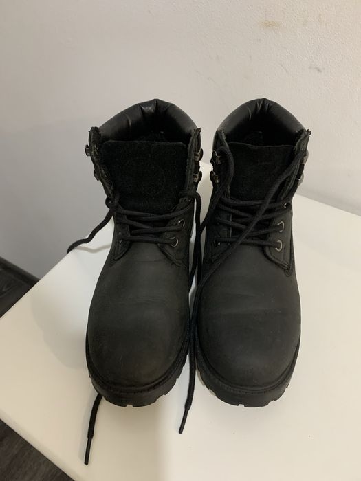 Детски ботуши от естествена кожа