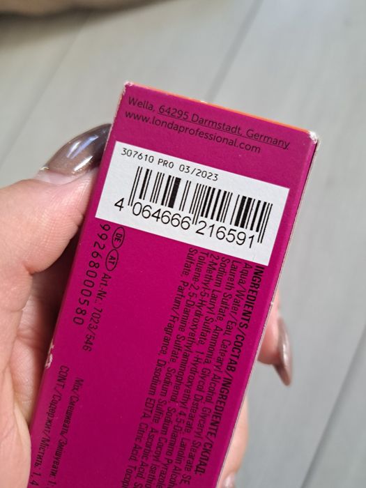 Професионална боя за коса londa