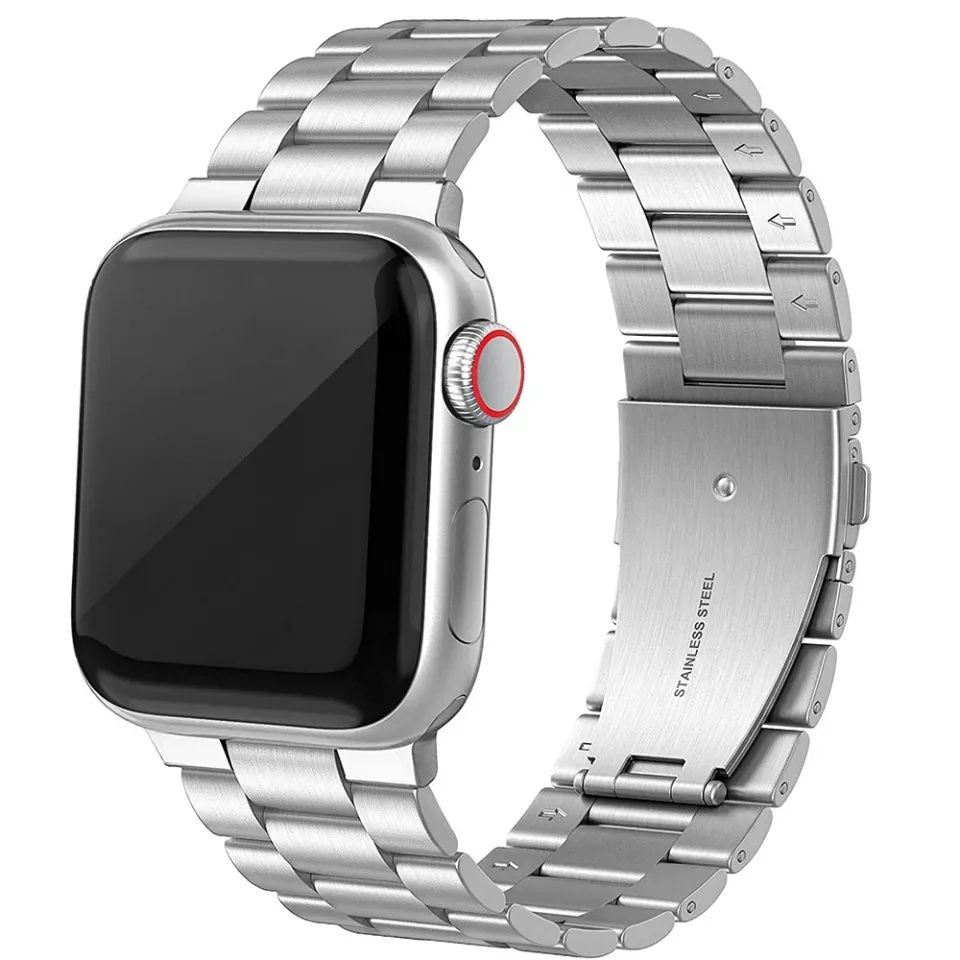 Метална стоманена верижка/каишка за APPLE WATCH+ПОДАРЪК машинка