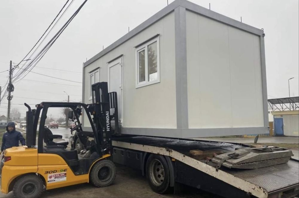 Container duplex de locuit, vestiar, santier