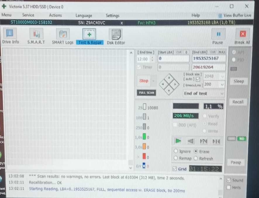 Продам Жесткий диск HDD 1Tb