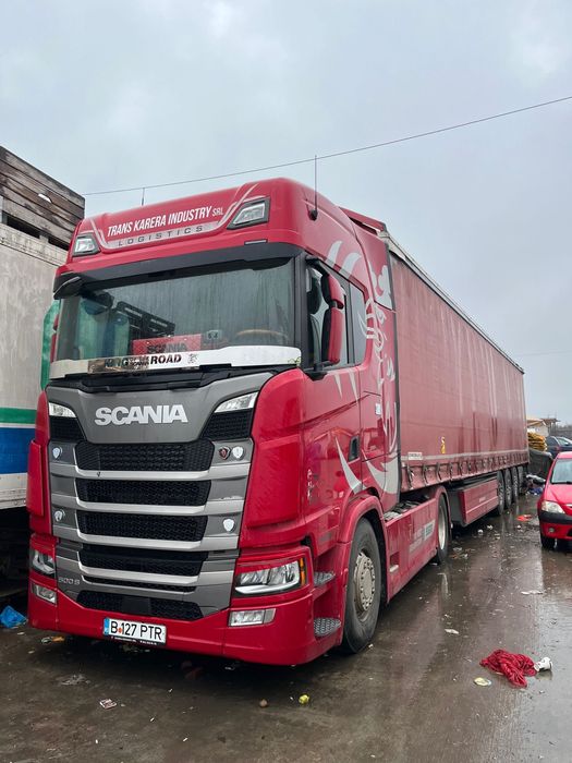 Vand Scania S500 An 2018 + Semiremorca 2017