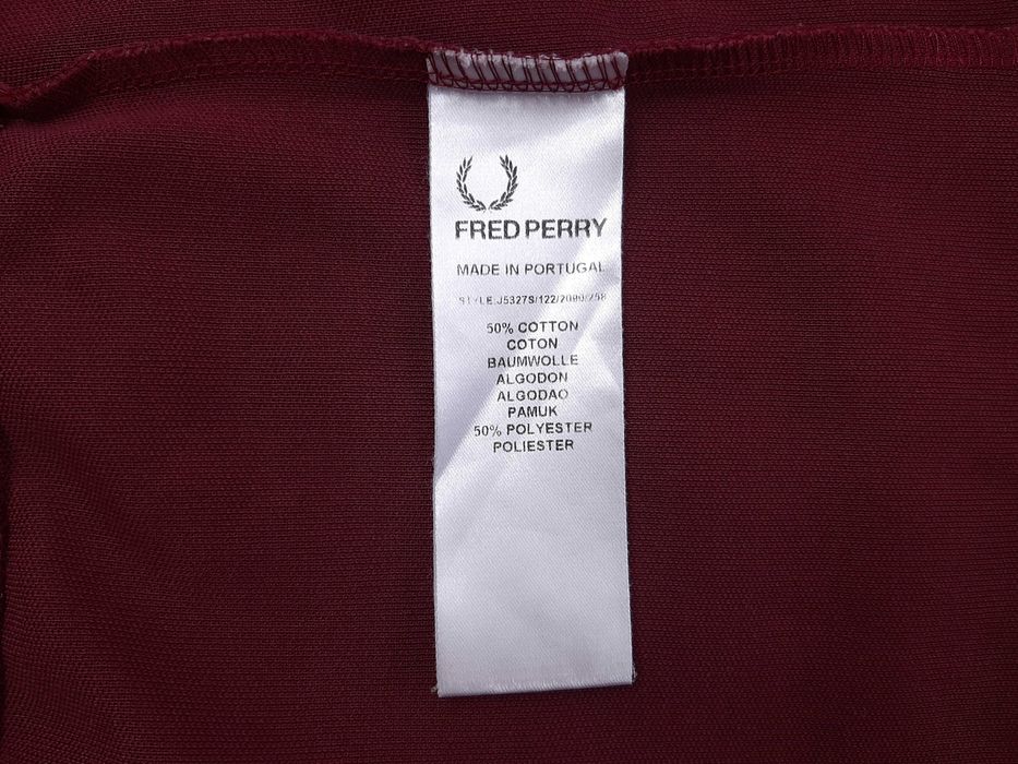 Fred Perry Track Jacket  - Оригинално мъжко горнище размер M