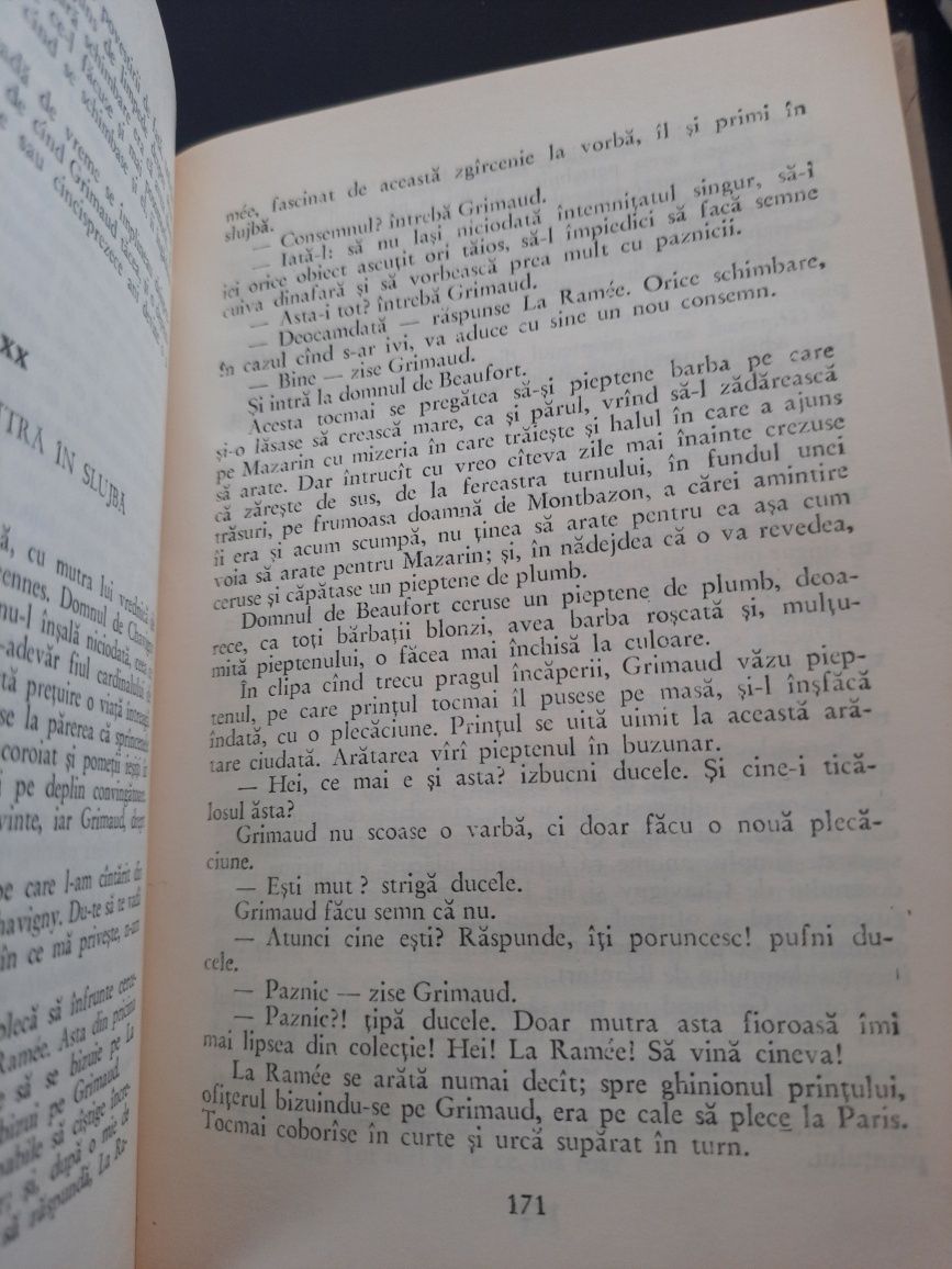 Dupa douăzeci de ani de Alexandre Dumas 1969 2 volume