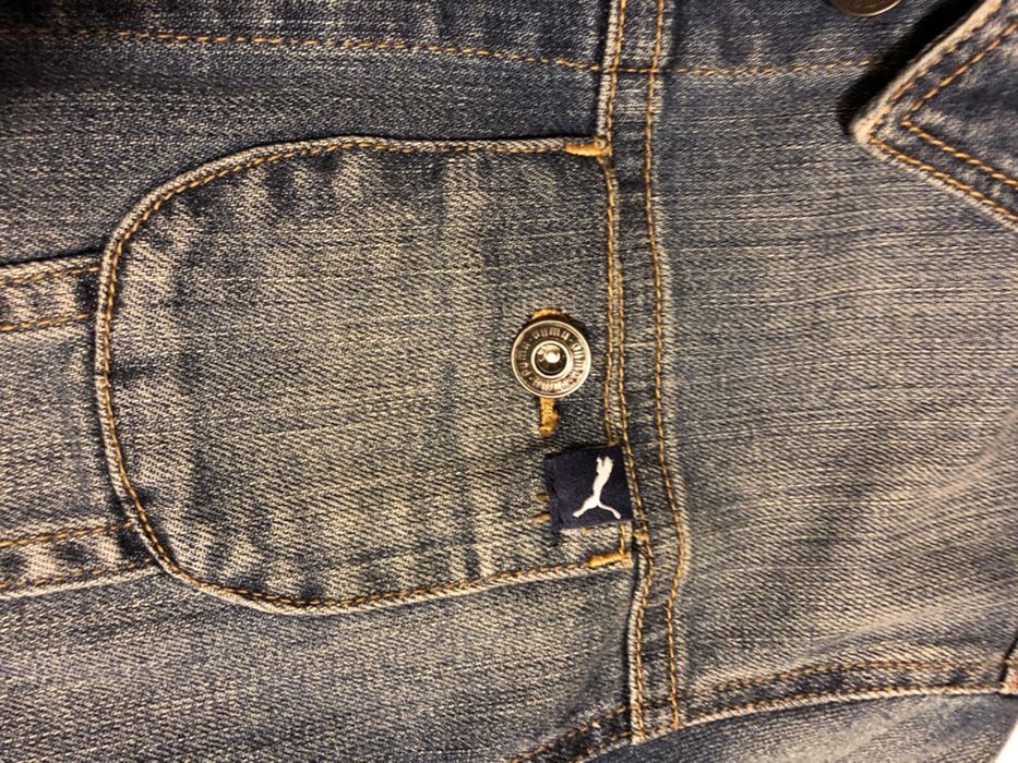 Jacheta jeans Puma marime S (36) femei