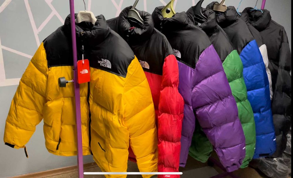 TNF 700 nuptse The North Face retro 1996 зимняя куртка