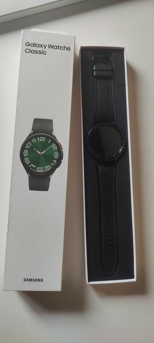 Galaxy watch 6 classic 47mm LTE Black