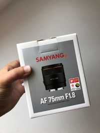 Samyang 75mm Obiectiv Foto Mirrorless F1.8 AF Montura Sony FE