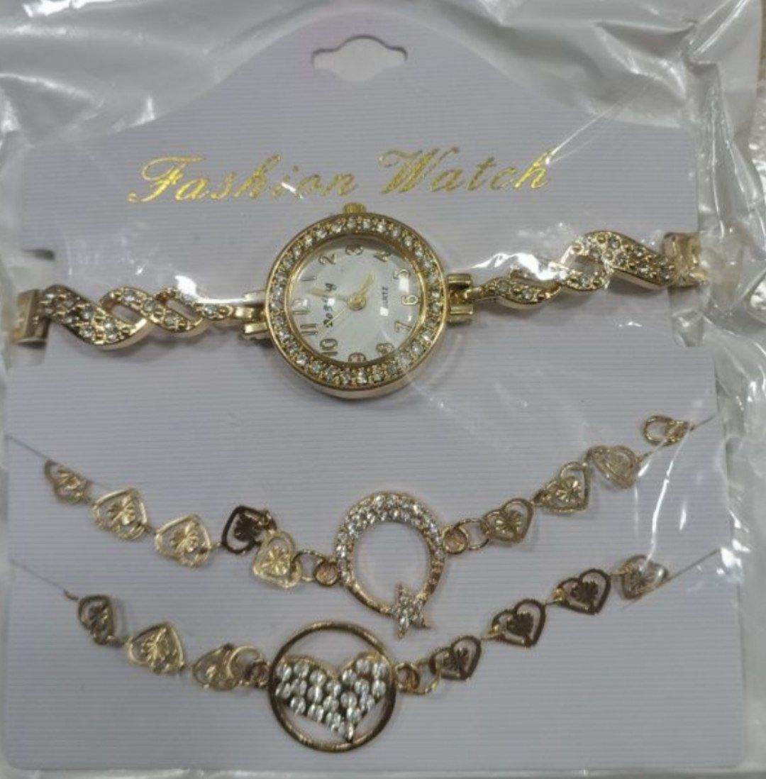 Позолоченные часы Fashion Watch