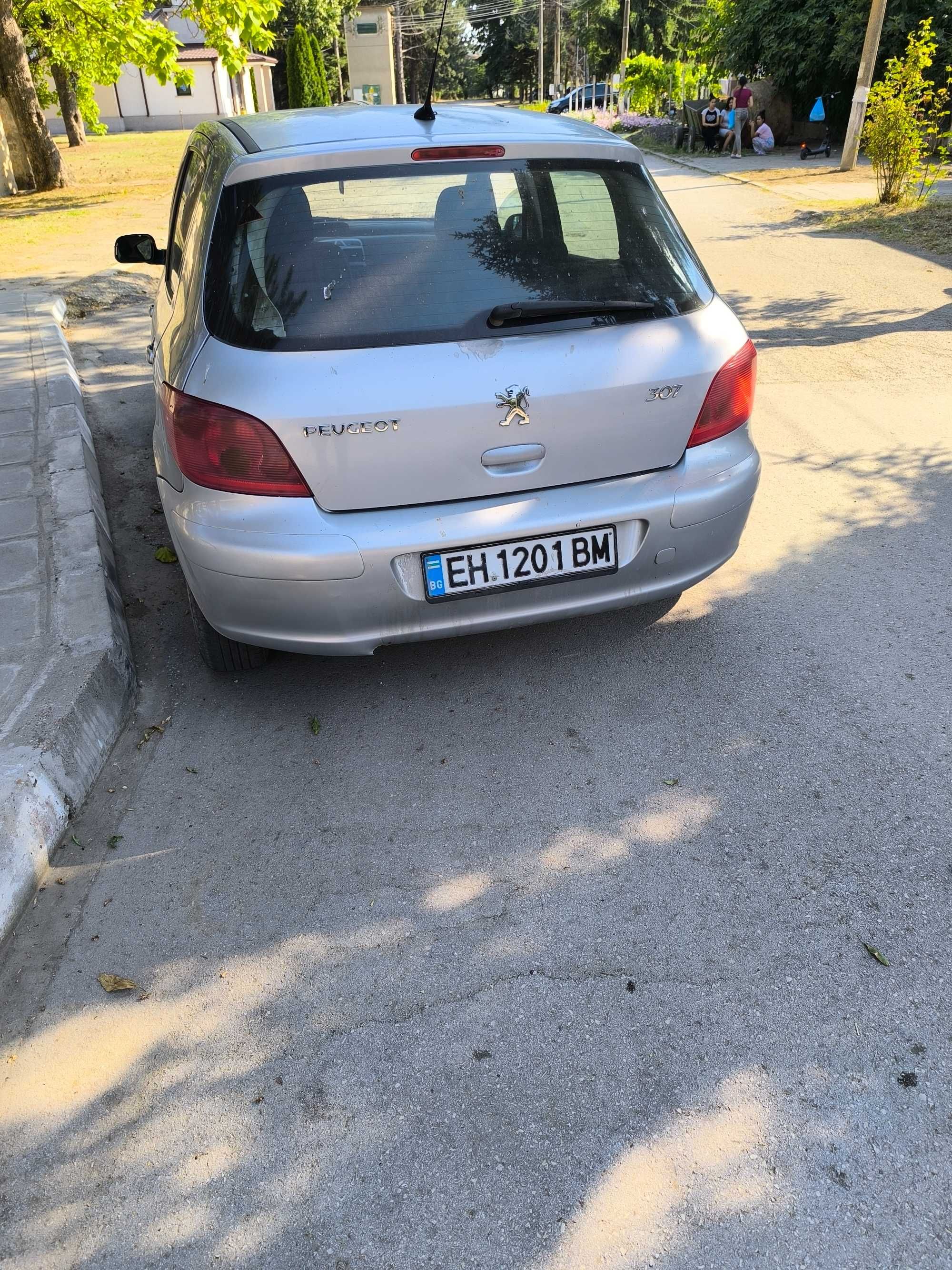 Пежо 307,в движение