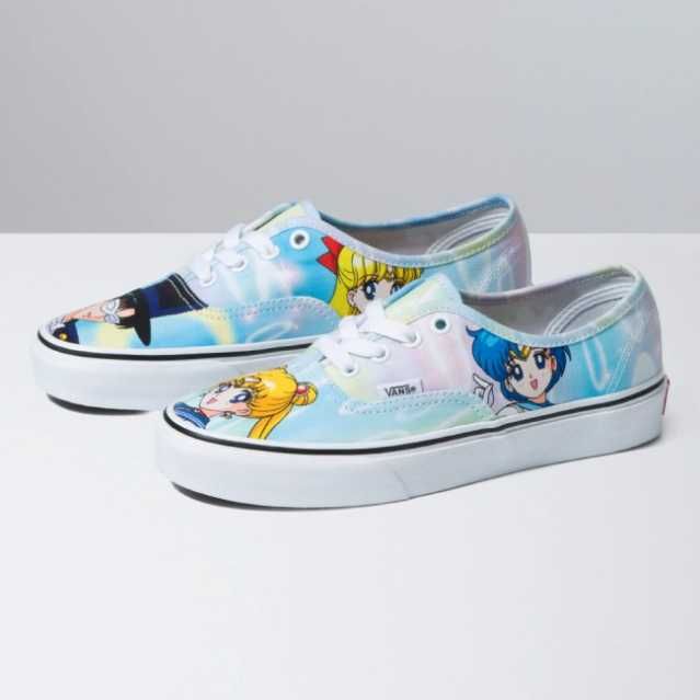 НОВИ Vans Authentic X Sailor Moon ОРИГИНАЛНИ мъжки кецове - 43/28см