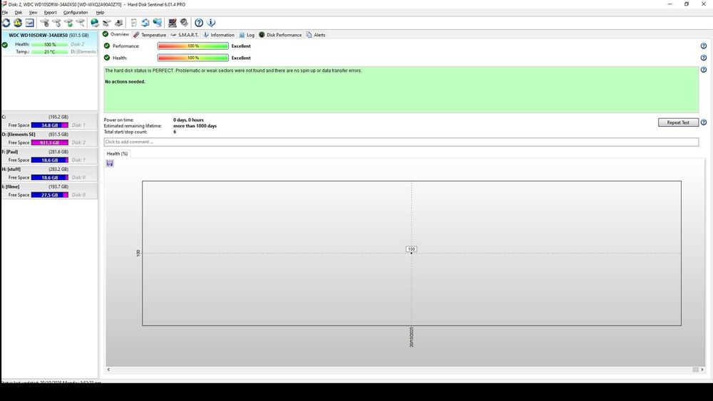 Hard Extern 1TB 1000gb WD Western Digital NOU,NEFOLOSIT,100% sentinel