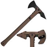 Брадва Cold Steel за оцеляване, томахавка от въглеродна стомана и дръж