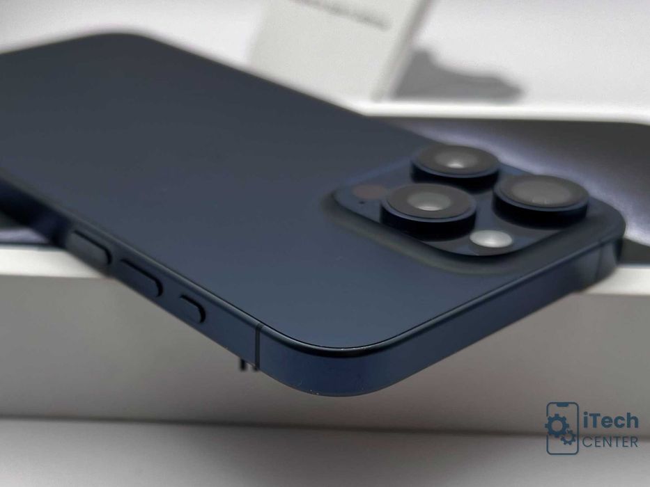 iPhone 15 Pro MAX, 256GB, Blue Titanium, КАТО НОВ, 1г. ГАРАНЦИЯ!