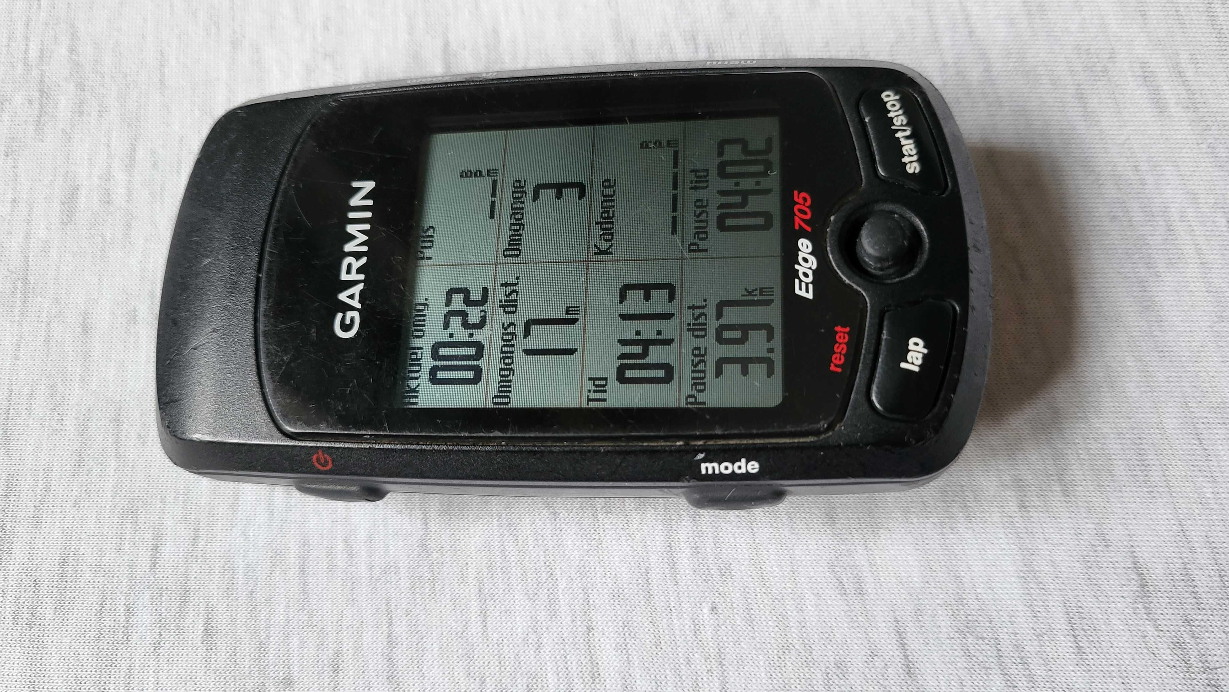 Garmin EDGE 705 Dispozitiv GPS pentru Bicicleta fuctional