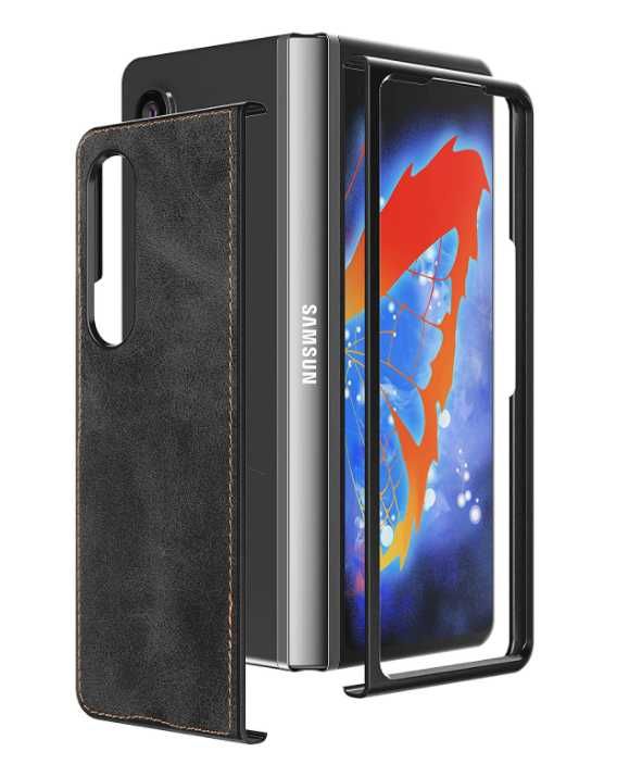 Huse premium piele Samsung Galaxy Z Fold3 Z flip 3 5G diverse modele